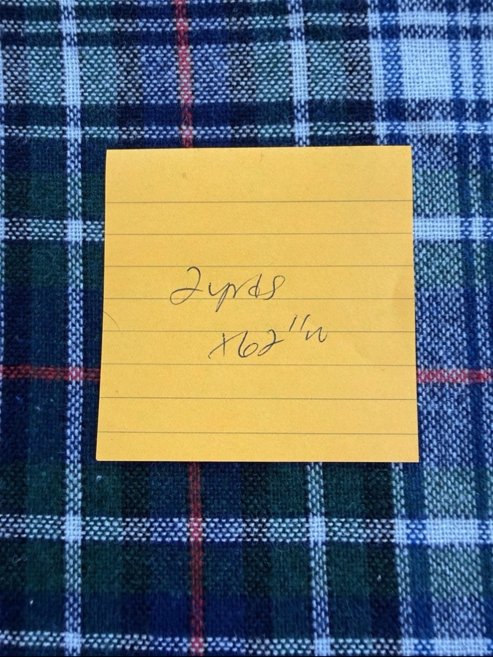 VTG Mackenzie Tartan Plaid Medium Weight Fabric Blend 2 Yards L X 62” w - Picture 7 of 9